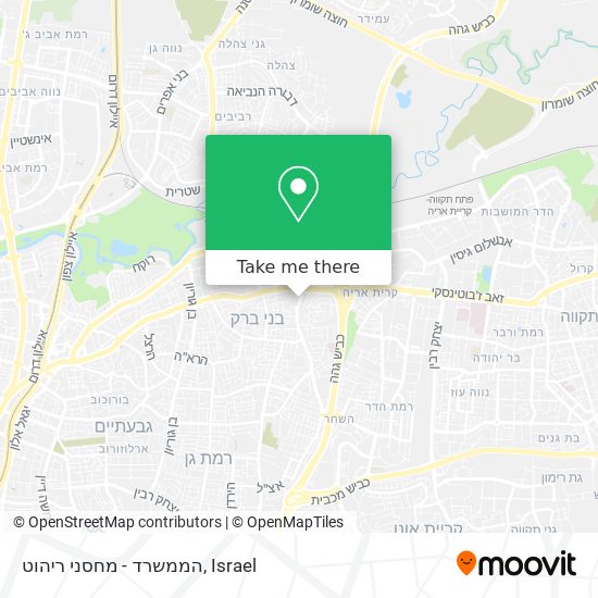 הממשרד - מחסני ריהוט map