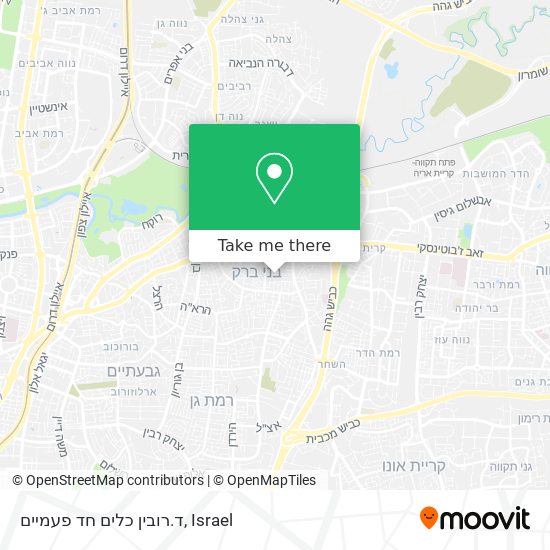 ד.רובין כלים חד פעמיים map