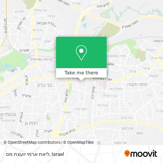 ליאת ארמי יועצת מס map