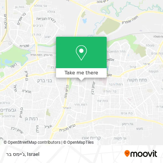 Карта ג'יימס בר