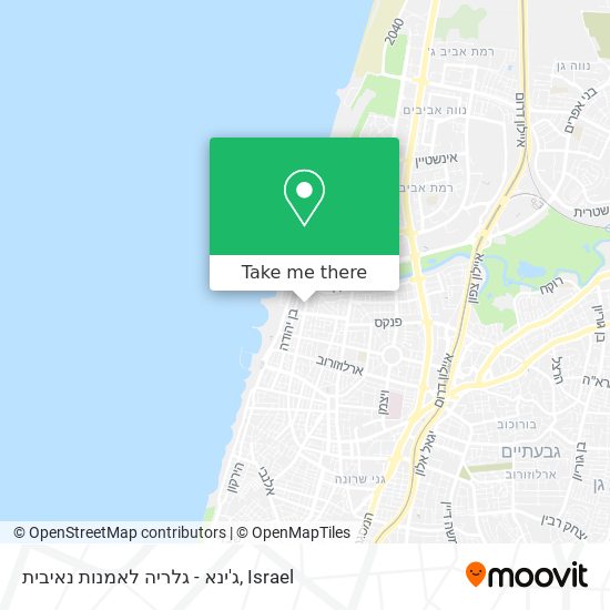 ג'ינא - גלריה לאמנות נאיבית map