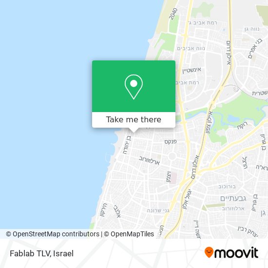 Fablab TLV map