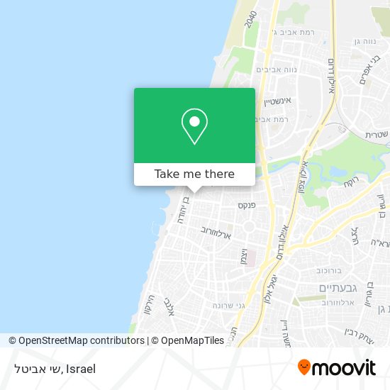 שי אביטל map