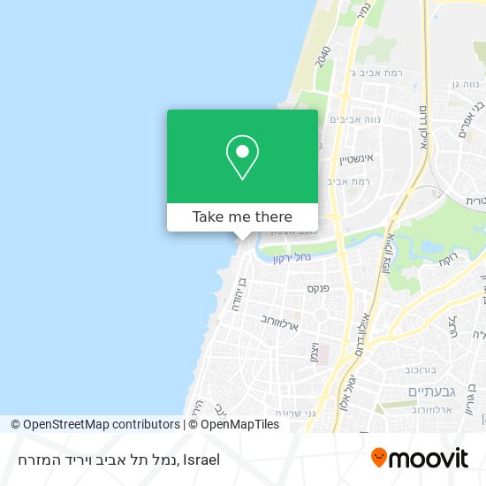 נמל תל אביב ויריד המזרח map