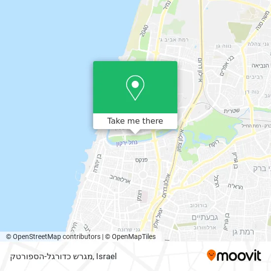 Карта מגרש כדורגל-הספורטק