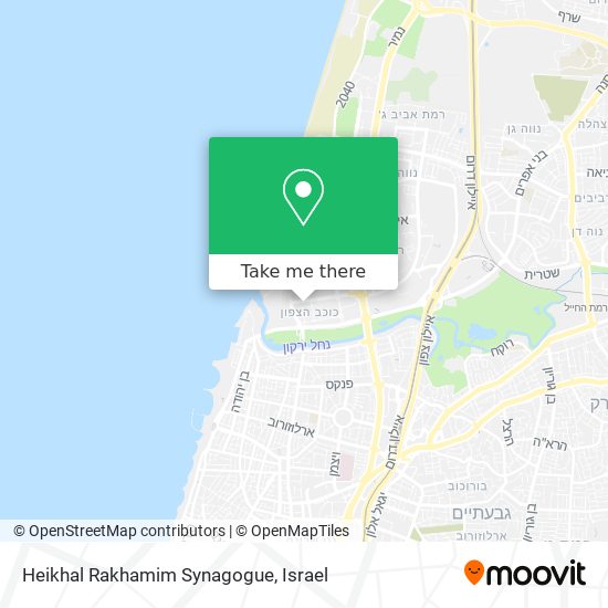 Карта Heikhal Rakhamim Synagogue