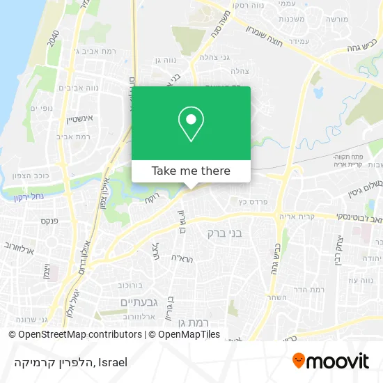 Карта הלפרין קרמיקה