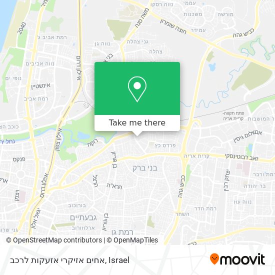 אחים אזיקרי אזעקות לרכב map