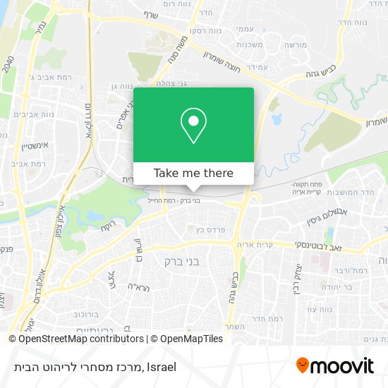 מרכז מסחרי לריהוט הבית map