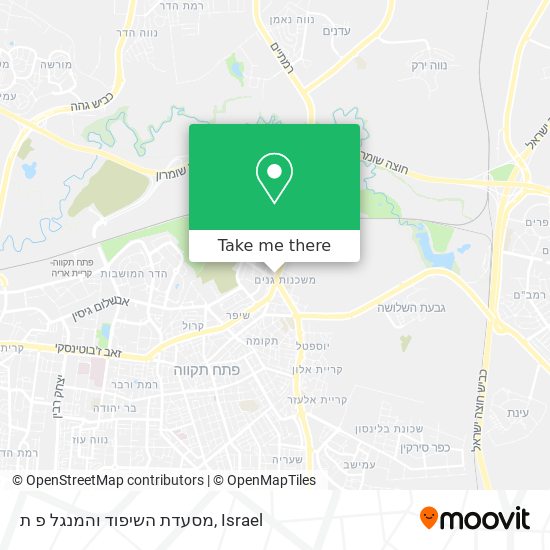 מסעדת השיפוד והמנגל פ ת map