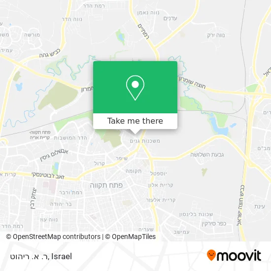 Карта ר. א. ריהוט