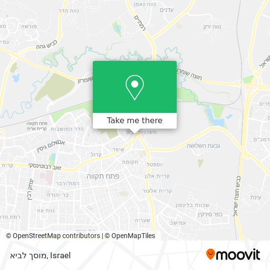 מוסך לביא map