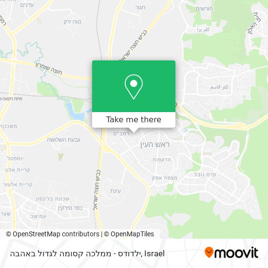 ילדודס - ממלכה קסומה לגדול באהבה map