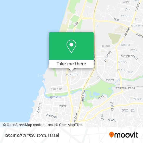 מרכז עמי״ת למחוננים map