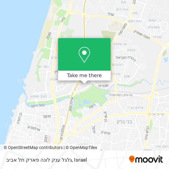 גלגל ענק לונה פארק תל אביב map