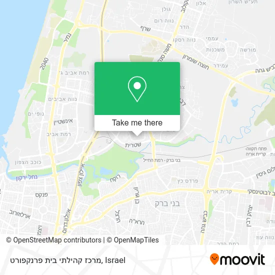 מרכז קהילתי בית פרנקפורט map