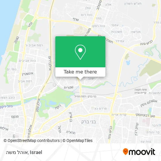 Карта אוהל משה