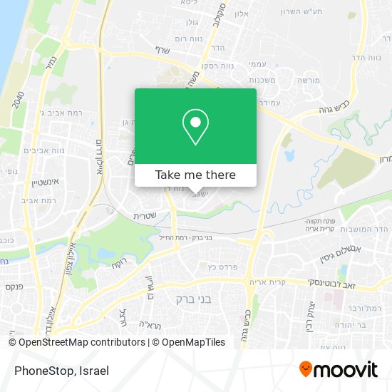 PhoneStop map