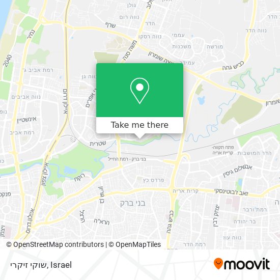 Карта שוקי זיקרי