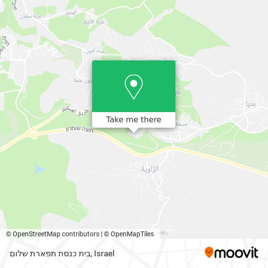 בית כנסת תפארת שלום map