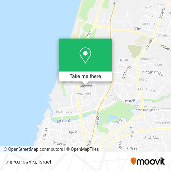 גלאקסי נסיעות map