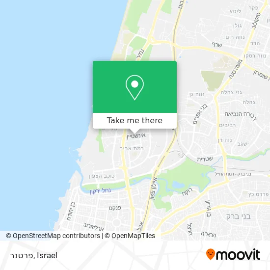 פרטנר map