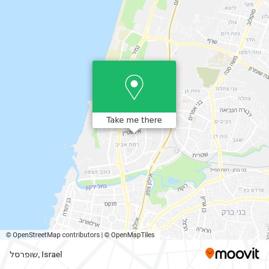 שופרסל map