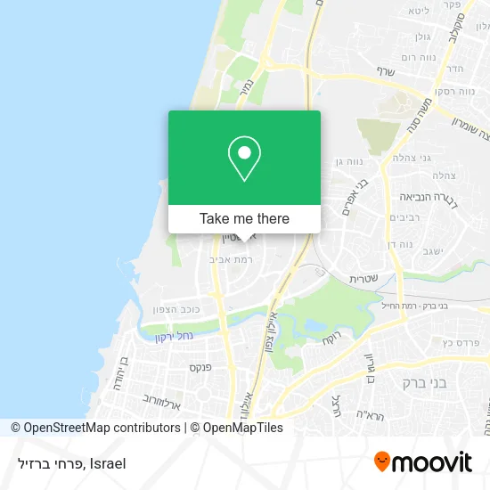 Карта פרחי ברזיל