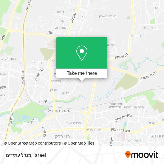 מגדל עתידים map