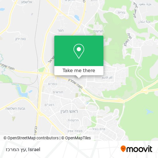 עץ המרכז map