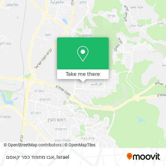 אבו מחפוד כפר קאסם map