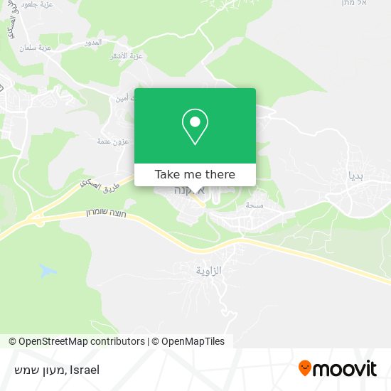מעון שמש map