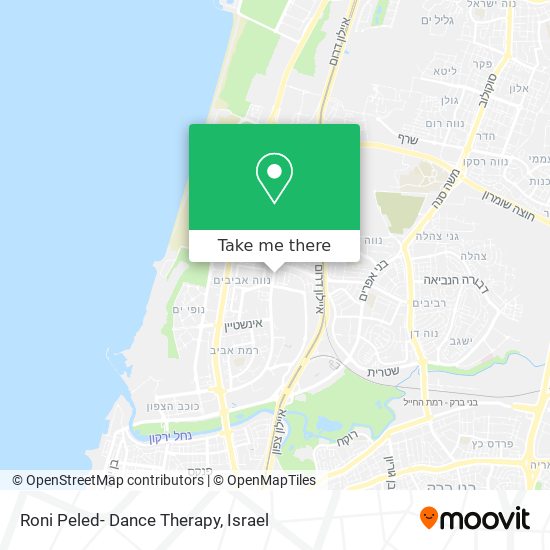 Roni Peled- Dance Therapy map