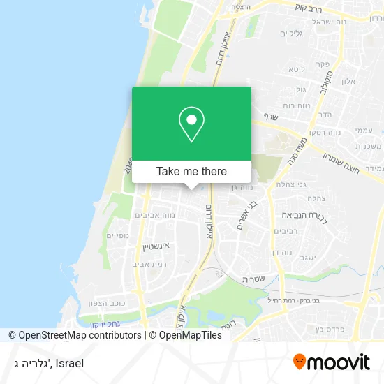 Карта גלריה ג'