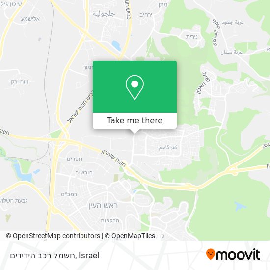 חשמל רכב הידידים map