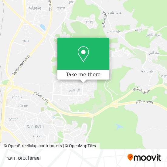 טוטו ווינר map