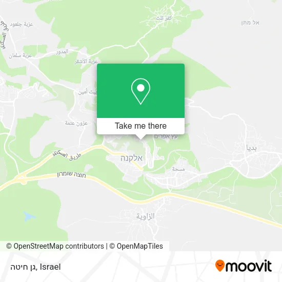 Карта גן חיטה
