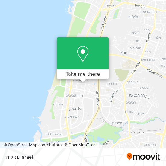 וניליה map