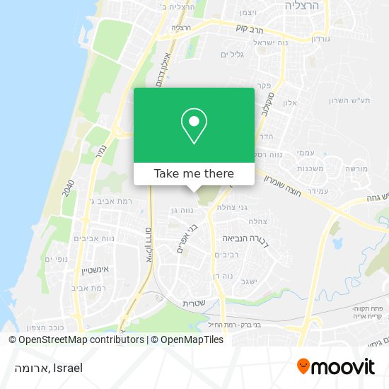 ארומה map