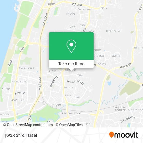 Карта מירב אביטן