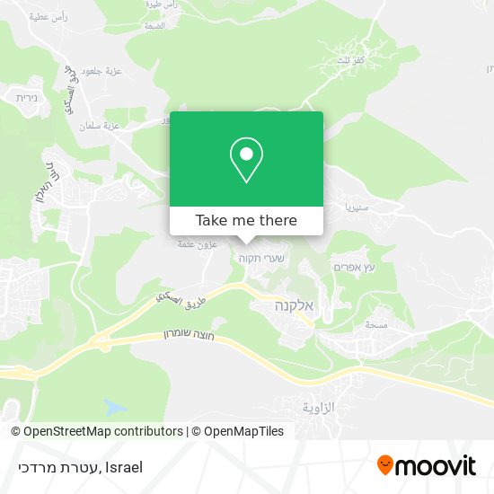 עטרת מרדכי map