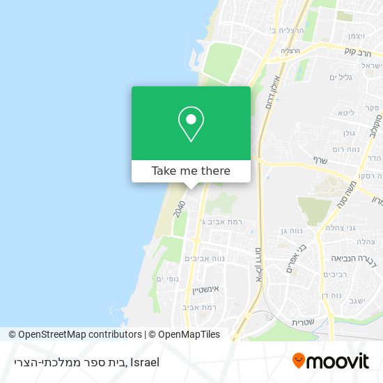 בית ספר ממלכתי-הצרי map