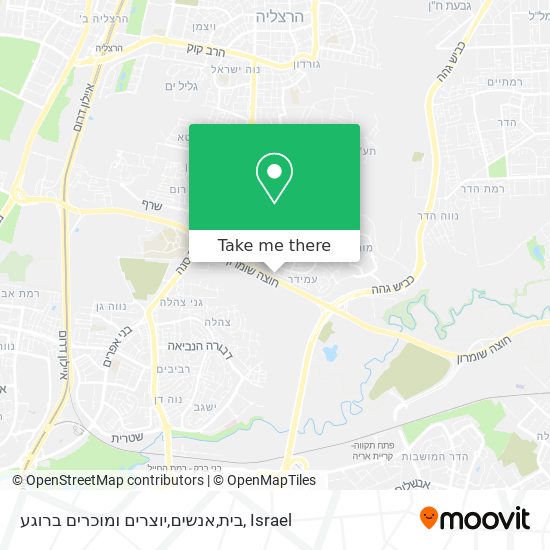 בית,אנשים,יוצרים ומוכרים ברוגע map