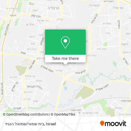 Карта בית שמאי/שמואל הנגיד