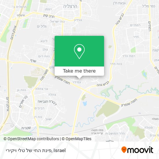 פינת החי של טלי ויקירי map