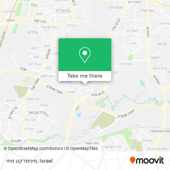 מינימרקט מתי map