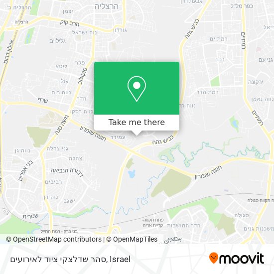 סהר שדלצקי ציוד לאירועים map