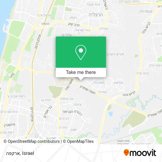 Карта ארקפה