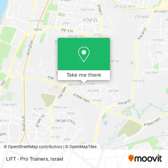 Карта LIFT - Pro Trainers