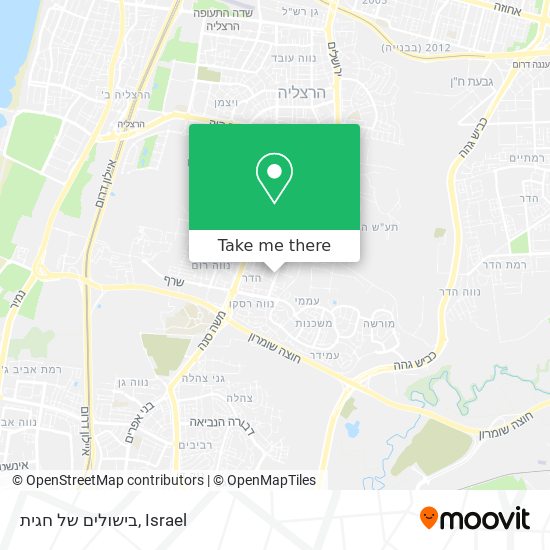 בישולים של חגית map